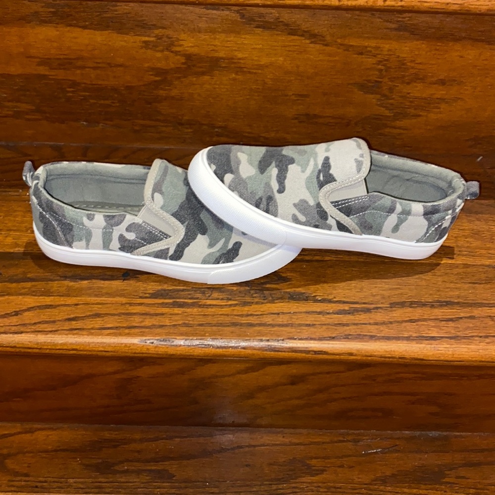 Brand New camouflage slip on shoes